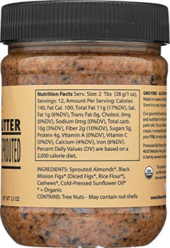 MANNA ORGANICS Organic Fig and Nut Butter, 12 OZ - Thumbnail 6