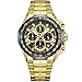 Men's Watch Multifunctional Chronograph Waterproof Analog Quartz Stainless Steel Fashion Wristwatch Luminous with Date