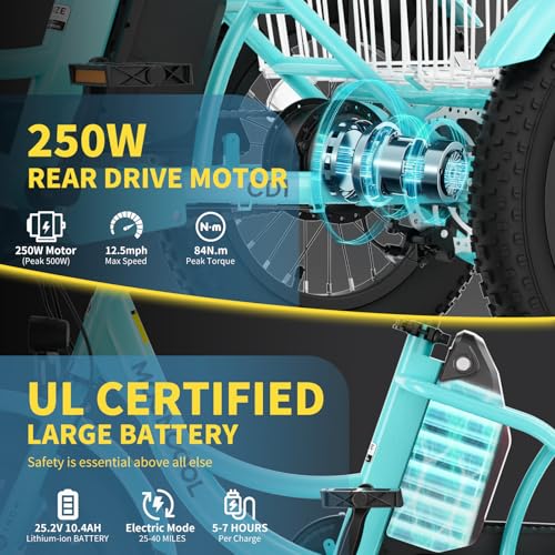 NAIZEA Electric Kids Bike – 16 inch Kids Trike for Boys