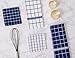 DII Basic Terry Collection Windowpane Dishtowel Set, 16x26, Nautical Blue Check, 4 Piece