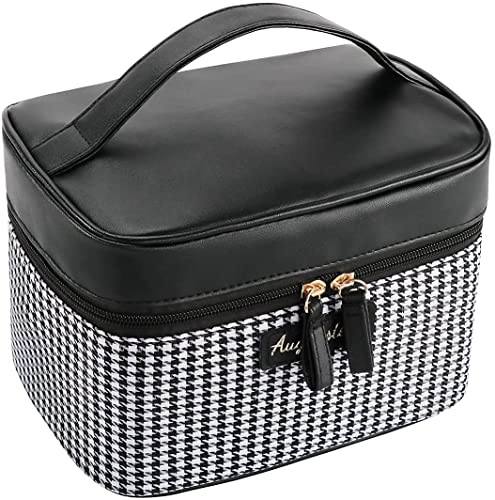 Image of Handcuffs Makeup Bag Cosmetic Organizer Toiletry Storage Pouch (Black)