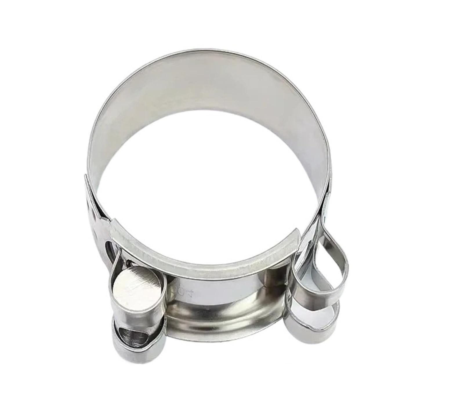 Hqycl One Color 304 Stainless Steel Powerful Hose Pipe Tube Clamps Exhaust Air Water Pipes Sealing Strength Repair Welding Tool 1Pcs(52-55Mm)