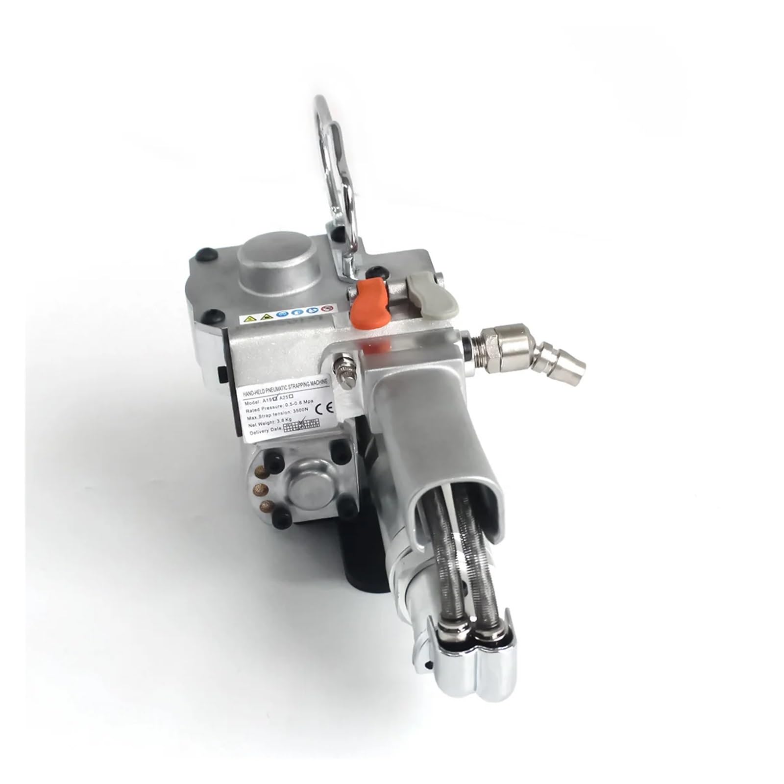 Cercleuse pneumatique A19, cercleuse Manuelle de 1/2" à 3/4", Machine sans Joint pour feuillards PP/Pet, Large Gamme d'applications