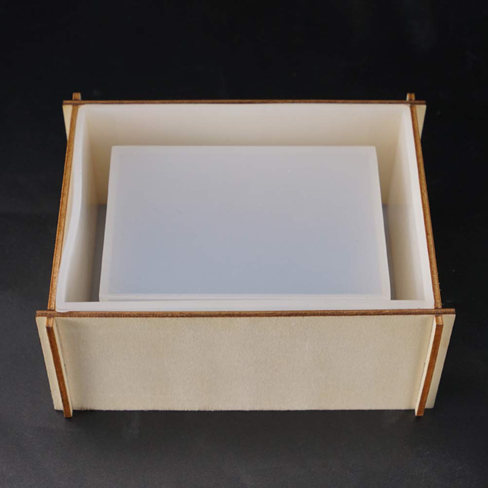 Stampo In Silicone Per Pochette Resina - Set Forme Gatto, Cuore, Rotondo E Quadrato Per Creazioni Fai Da Te