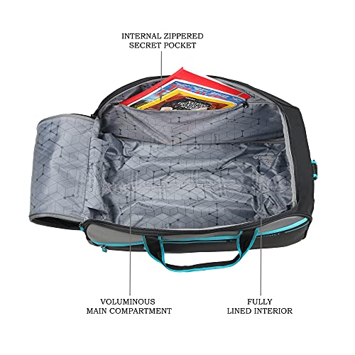 Image of Lavie Sport Large Wheel Duffel Bag | Luggage Bag | Travel Bag with Trolley