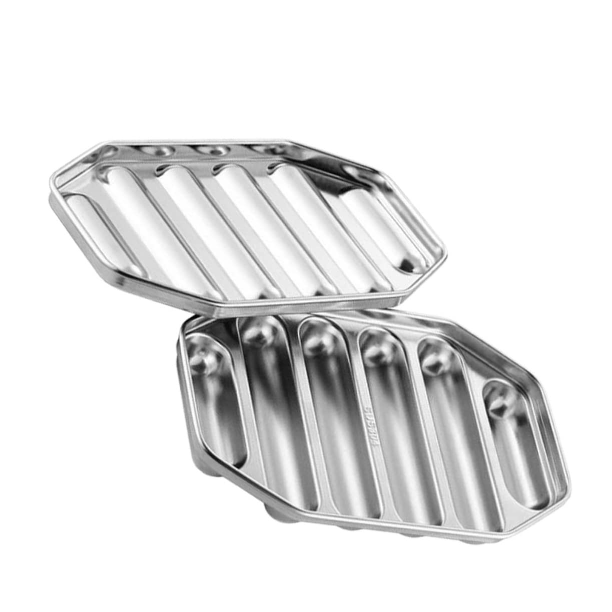 Homoyoyo 1pc Stainless Steel Sausage Mold for Homemade Hot Dogs and Food Rustproof Kitchen Tool for and Healthy Meals for Sausages and Steaming