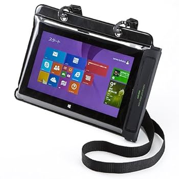 Amazon | イーサプライ iPad タブレットPC 防水ケース IPX7 お