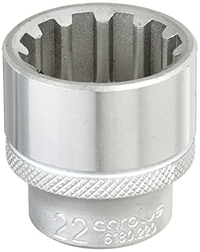 Carolus - Inserto per chiave a bussola 3/8 22 mm