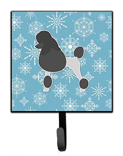 Winter Snowflake Poodle Leash or Key Holder