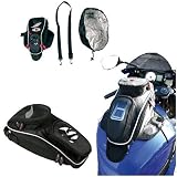  BORSA SERBATOIO MOTO MAGNETICA COMPATIBILE CON HARLEY-DAVIDSON UNIVERSALE ANTI PIOGGIA 5 LT ZAINO MAGNETE VIAGGIO