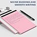 Ciphyfee 6pcs Small Note Pads, Pink Notepads 5x8 College Ruled Notebook, Writing Pads 5 x 8, Legal Pads, Pad Paper Perforate Notebooks for Work, Message, School, Office Supplies,30 Sheets/Pack