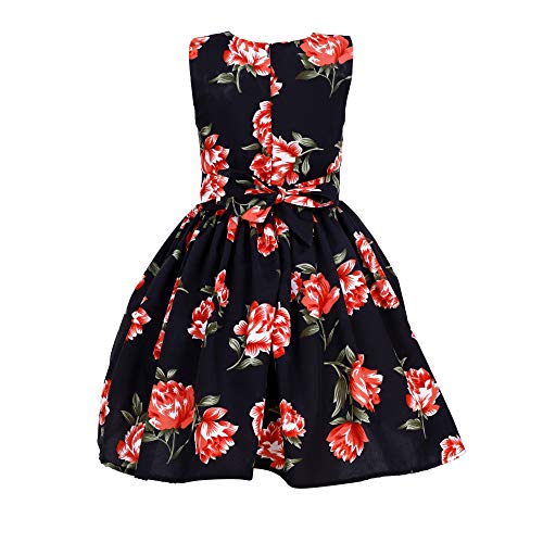 Image of Casual Frock for Baby Girls,Blue Printed and Olive Printed,Pack of 2