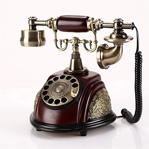 Téléphone fixe vintage européen pour sublimer votre décoration de bureau