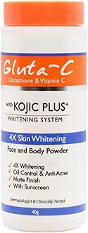 Gluta-C Face and Body Powder with Kojic Plus+