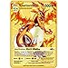 Produktbild COUNTRYZ Pokemon or Carte métal jeu de Carte Edition Basis-Set Gold Metall Karte Sammlerstück Anime Bataille Pokemon or HP Anglais Kaarten Charizard Pikachu Action Collection Enfant jouets (3)