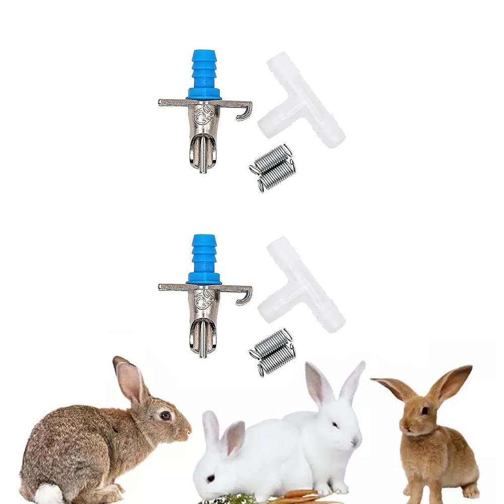 CJ Farms-Automatic Rabbit Nipples Drinker Set of 2-image-23