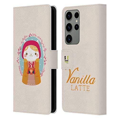 Étui portefeuille Galaxy S23 Ultra Head Case Designs avec motif chat de Noël
