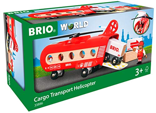 BRIO World 33887 Großes Lagerhaus-Set mit Aufzug – Zubehör Holzeisenbahn – Konstruktionsspielzeug empfohlen für Kinder… – Bild 8