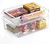 Kuuk Fridge Freezer Stackable Storage Boxes (Medium 8 x 6 x 12)