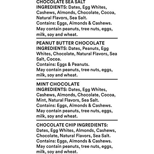 Rxbar Protein Bars, 12G Protein, Gluten Free Snacks, Variety Pack (10 Bars) #TOP7