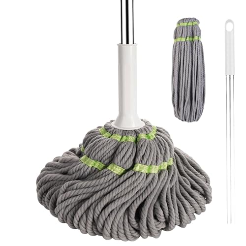 360°回転モッ モップ マイクロファイバー製高吸水性モップ 回転モップ フロアモップ フロアモッフロア マイクロファ 回転吸収モップ イバー 床掃除モップ 乾拭き・水拭き両用 フロアワイパー 手洗い不要 汚水分離 床掃除 家庭用 業務用 掃除道具 掃除用