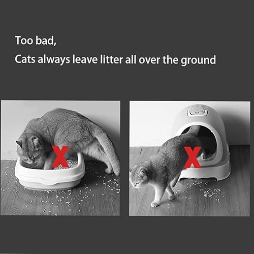 Miniatura 7 de Adorapaws - Tapete para trampa de arena para gatos, tapete de arena para gatos Adora Paws, tapete para atrapar arena, tapete de arena para gatitos,