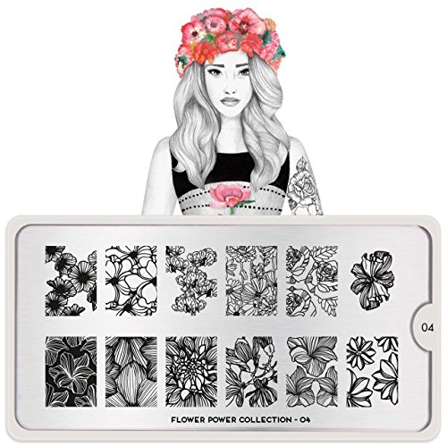 Amazon | MoYou LONDON 専用 スタンプネイル イメージプレート Flower