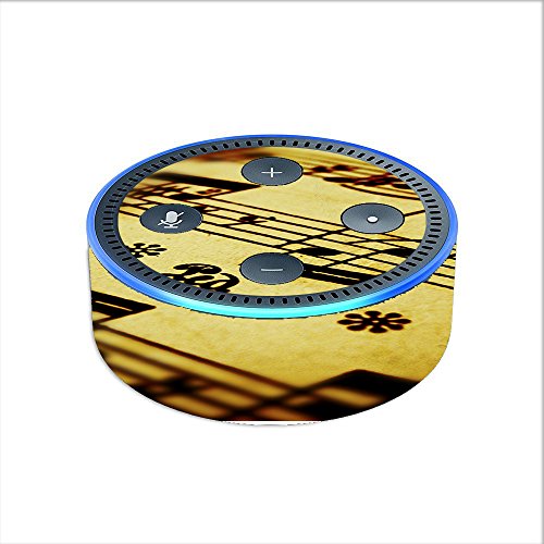 Skin Decal Vinyl Wrap for Amazon Echo Dot 2 Stickers Skins Cover (2nd Generation) / Sheet Music