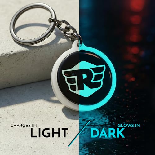 Image of Mi Glow Store Glow in Dark Keychain for Bike Men | Gift for Man | Bike Accessories | Charges in Light Glows in Dark | Key chain for Bike