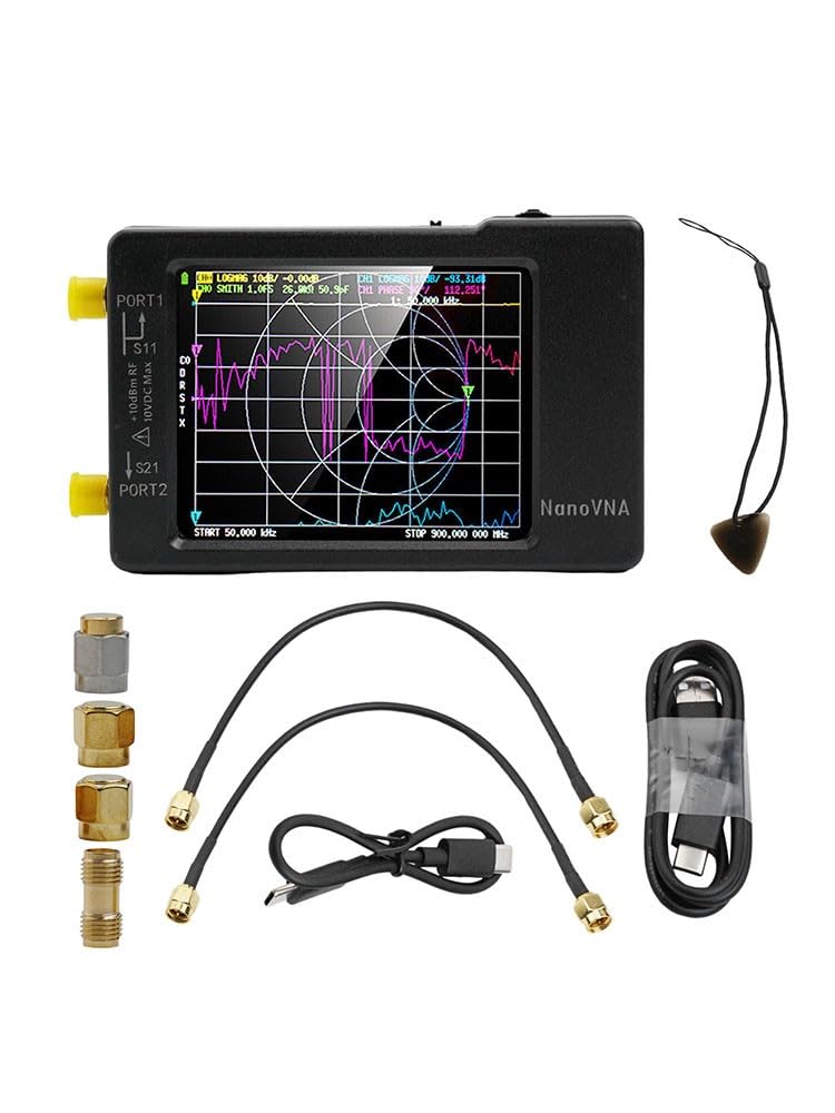 Analyseur Vectoriel LibreVNA 2.0 – Version Améliorée 100 KHz à 6 GHz Via USB – Parfait Pour Les Radioamateurs Et Les Bidouilleurs De RF