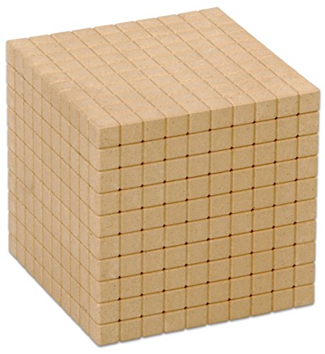 Preisvergleich Produktbild WISSNER aktiv lernen - Dienes Tausenderwürfel - RE-Wood