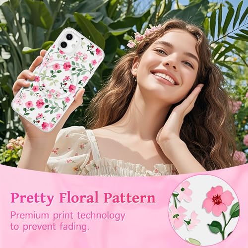 Coque iPhone 11 Magsafe à fleurs idée cadeau idéal pour fille