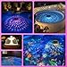 Goallim Solar Floating Pool Lights Flamingo Dynamic Lighting Effect, RGB Color Changing Auto Glow Flamingo Pool Lights That Float, IP68 Waterproof Hangable Floating Lights for Pool Party Decor - 2PCS