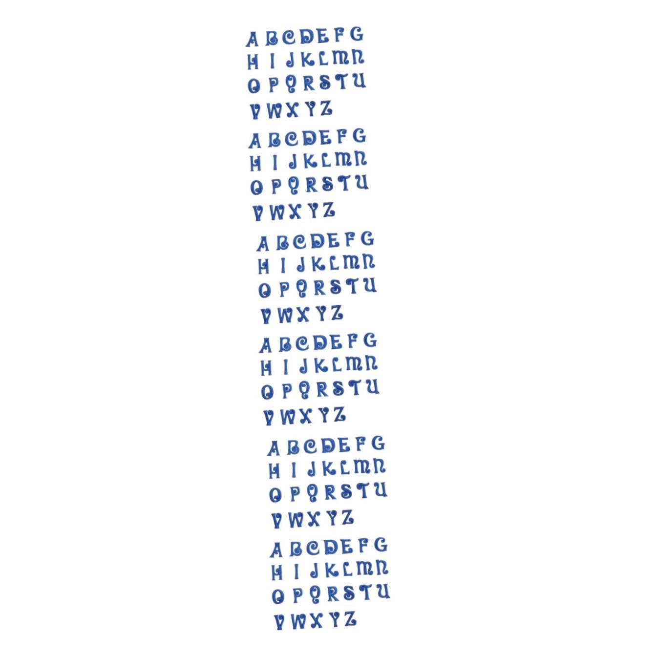 DOITOOL 156 Parches De Tela Con Letras Bordadas Parches Para Vaqueros Ropa Espalda Chaquetas Letras Bordadas Parches De Costura Adhesivas De Chenilla Tela Azul