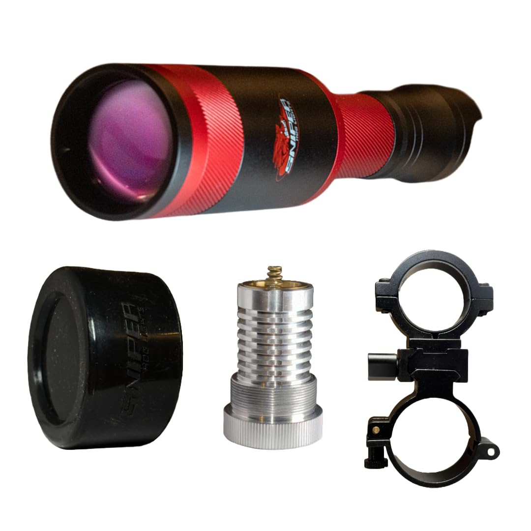Hyperion 40 Gun Hunters Kit with IR 850nm Invisible Light Module and Adjustable Predator Pro Mount, Long Range IR Light for Night Time Predator, Hog and Coyote Hunting