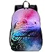 LGBCK Mochila escolar 3D Iguana Mochila escolar de dibujos animados impresa en 3D, adecuada para niños, estudiantes de primaria y secundaria