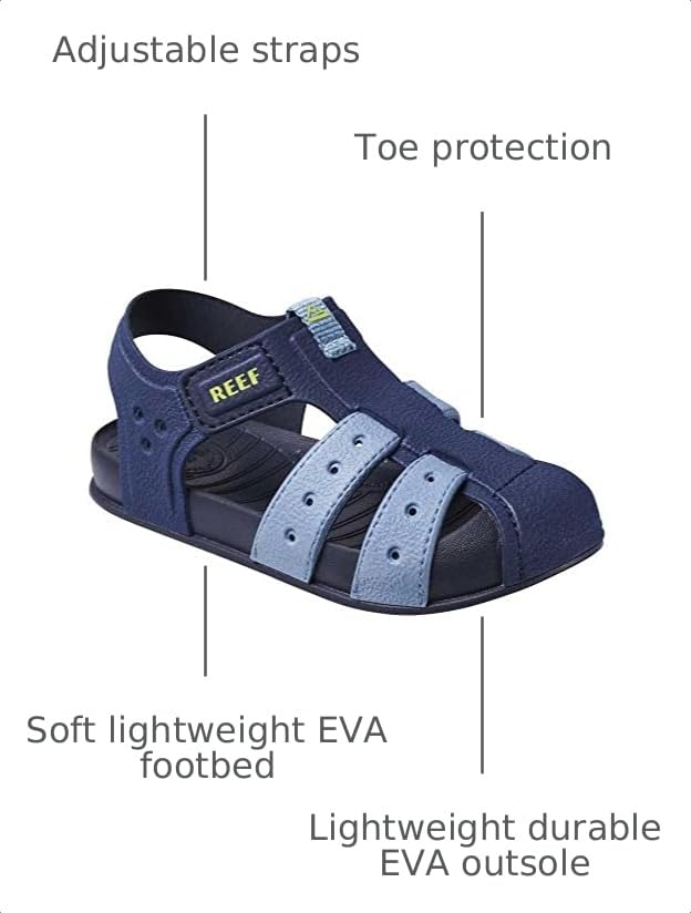 Image of REEF Kids' Water Beachy Fisherman Sandals