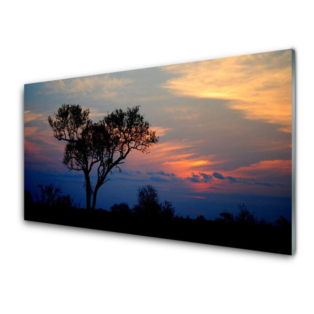 Tableau Nature Arbre Tulup pour Rénover un Mur Vide sans Peinture 100x50