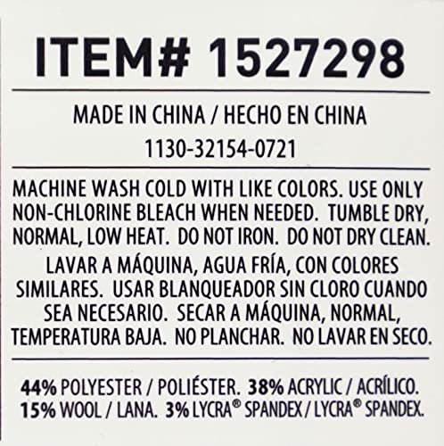 Weatherproof Vintage Men's Outdoor Wool Blend Crew Socks, Black, 5 Pairs3