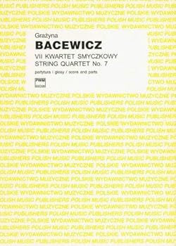 Paperback String Quartet No.7 - Score and Parts Book