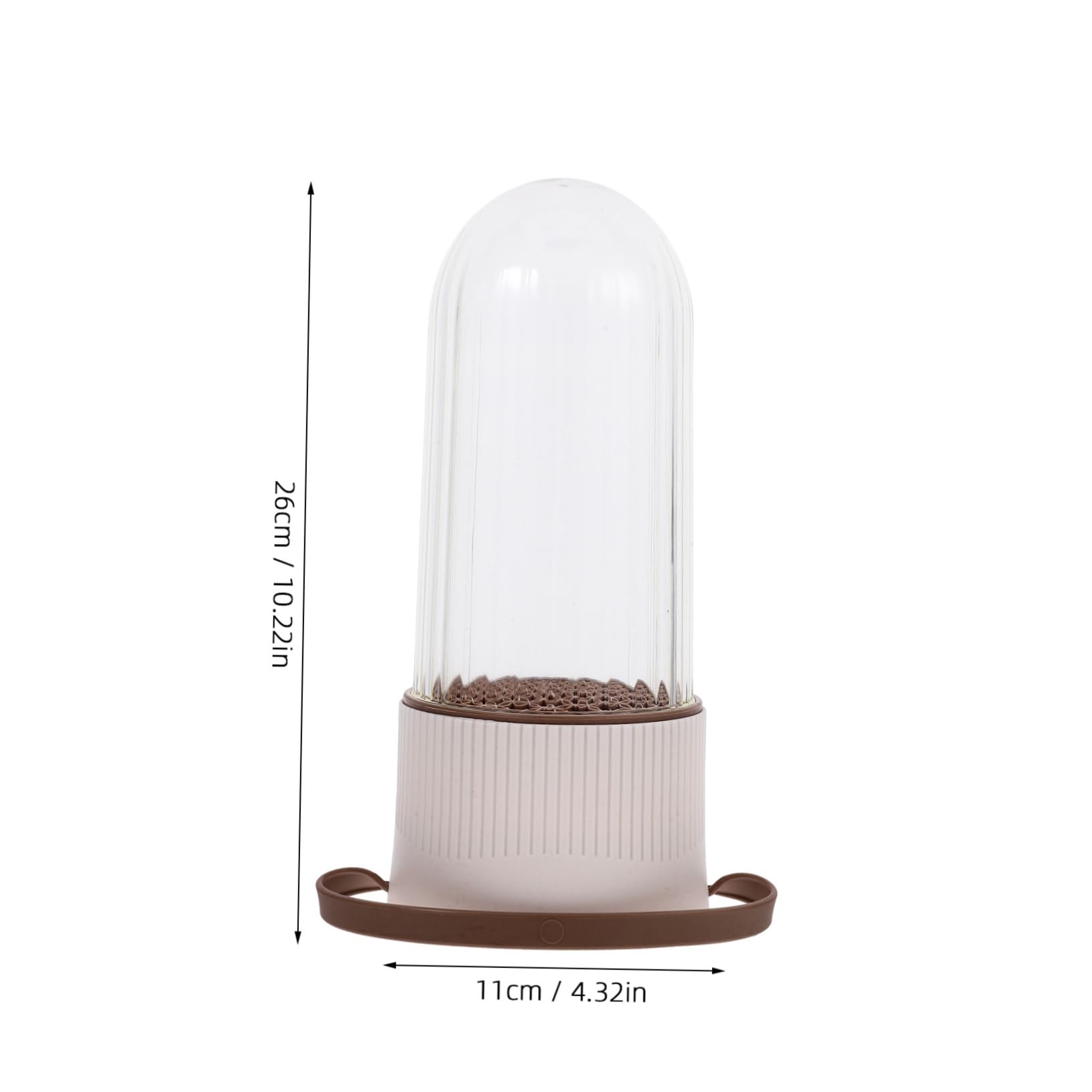 Ipetboom Silicone Makeup Brush Cleaner Box Drying Holder Storage Box Makeup Brush Cleaning Tool Storage Holder