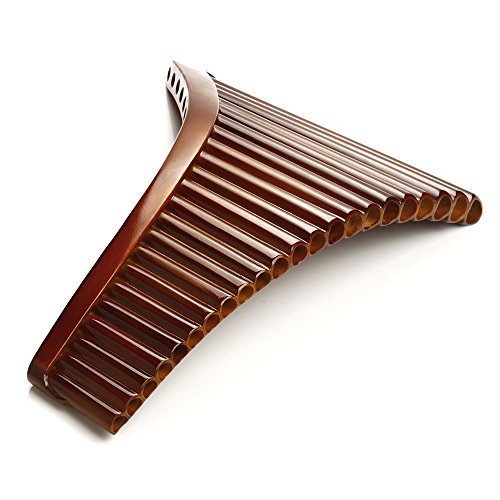 Chinese Pan Flute 22 Pipes Chinese Traditional Musical Instrument Pan Pipes in Key G and Right Hand - Thumbnail 3