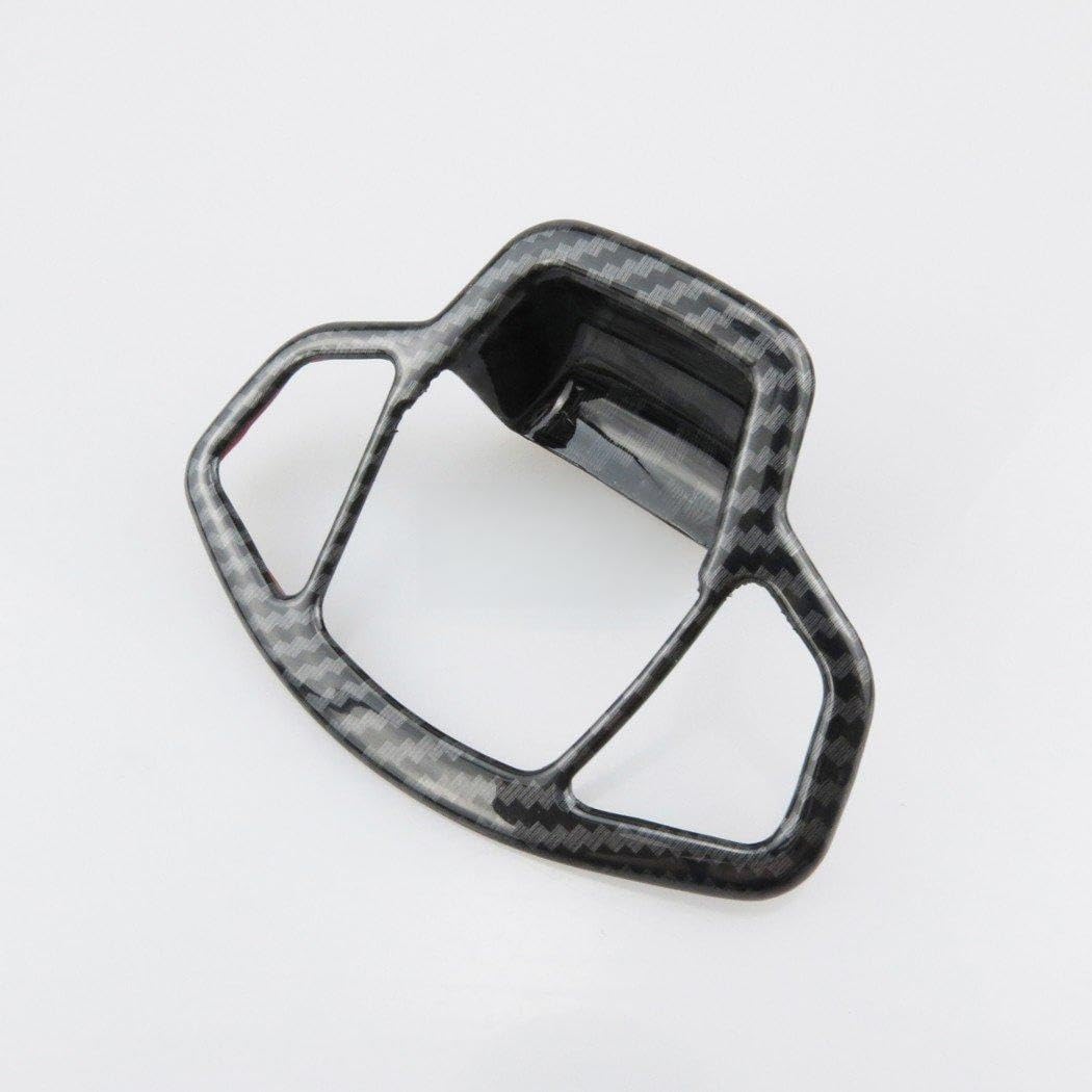Interior Carbon Fiber Color Gear Box Overlay Cover Trim Car Styling for Jeep Renegade 2016-2017 Accessories (Gear Cover Trim)