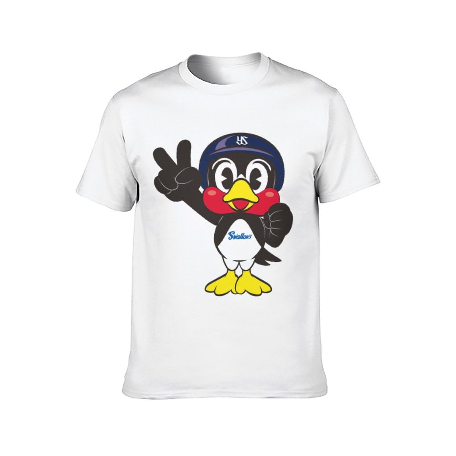 Amazon.co.jp: メンズ Tシャツ 東京ヤクルトスワローズ つば九郎 半袖