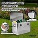 Trucky Aluminium Box mit Deckel Silber Alu Kiste Alukiste Auswahl Transportbox Metallbox Aufbewahrungsbox Boxen Abschliessbar Metallkiste