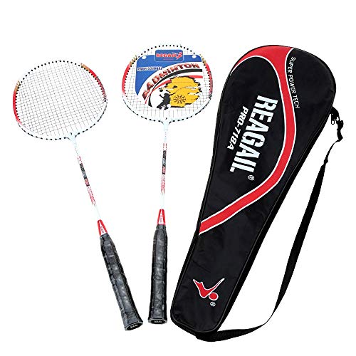 Raquette de badminton légère et durable en alliage d'aluminium pour vos sessions de sport