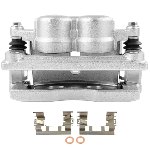 Image of SCITOO 18-B5005A Front Right Disc Brake Caliper w /Bracket Fit For Buick For Rainier 2006-2007,For Chevy For Trailblazer EXT 2006,For GMC For Envoy 2006-2009,For GMC For Envoy XL 2006, Double Pistons