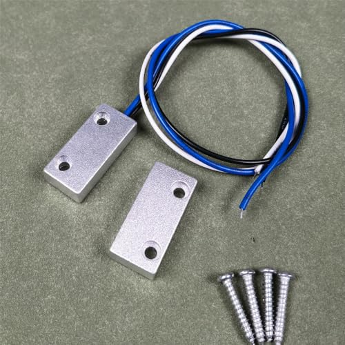 Image of Gebildet Rolling Door Contact Magnetic Reed Switch Alarm with 3 Wires for N.O. /N.C. Applications MC-51