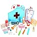 Box medicina Giocattoli per bambini Bambini Medici Kit, Giocattoli Simulazione Medico Infermiere giocattolo giochi for bambini in legno dottore Toy Box infermiera medico kit medico insieme del giocatt