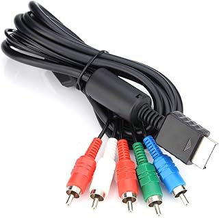 Audio Video Cable, 181cm Audio Video AV Cable Cord, Game Console Component AV Cable, for Sony Playstation PS2 PS3